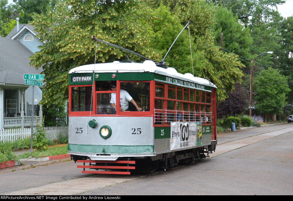 For Collins Trolley Car 25